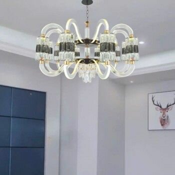Lustre cristal design moderne