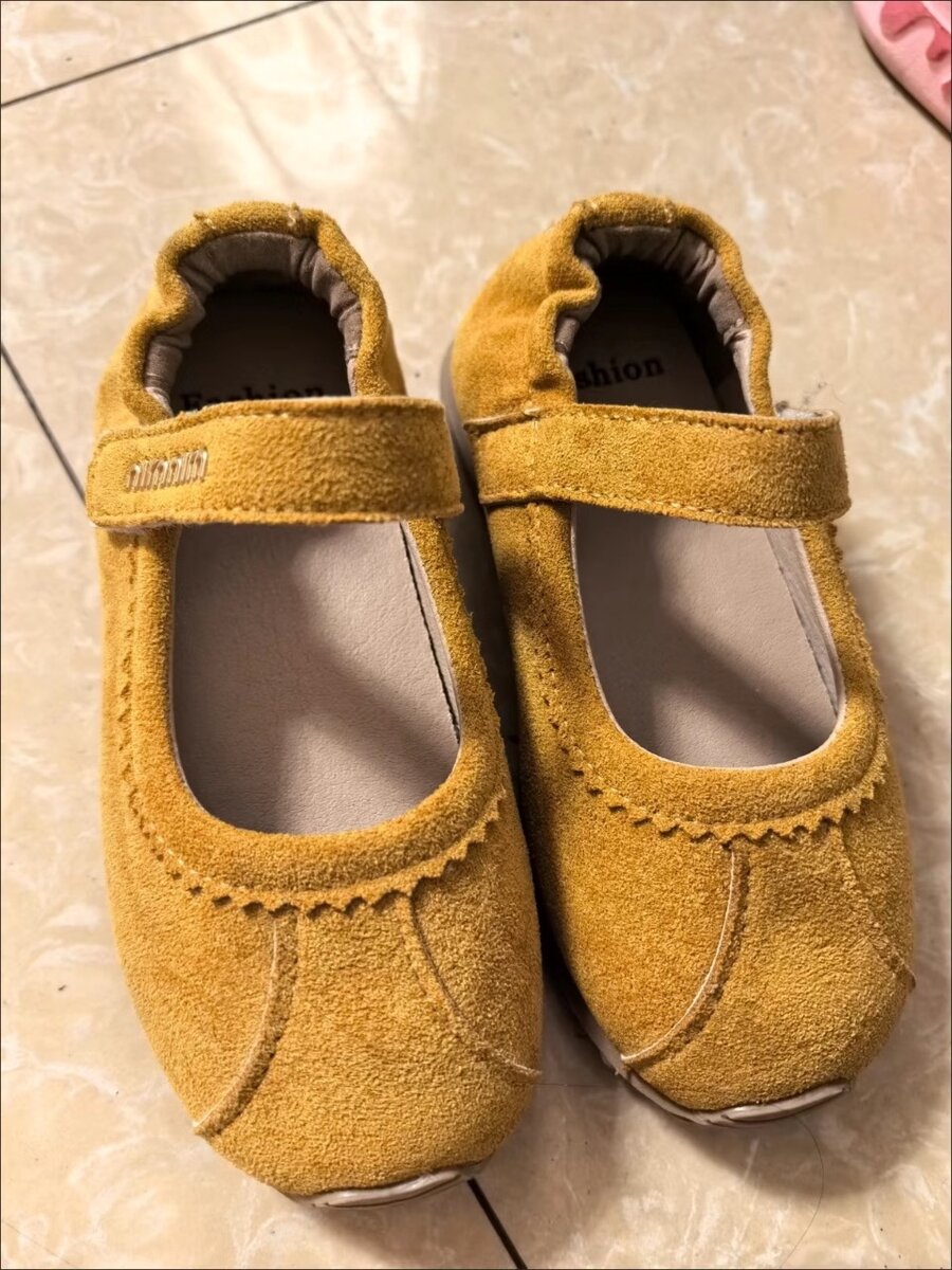 Туфли из натуральной замши