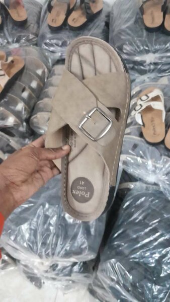 Sandales en cuir avec boucle