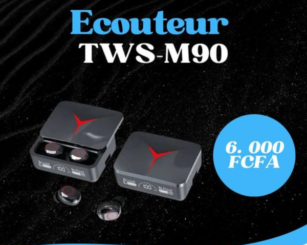 TWS M90 - Casque / powerbank