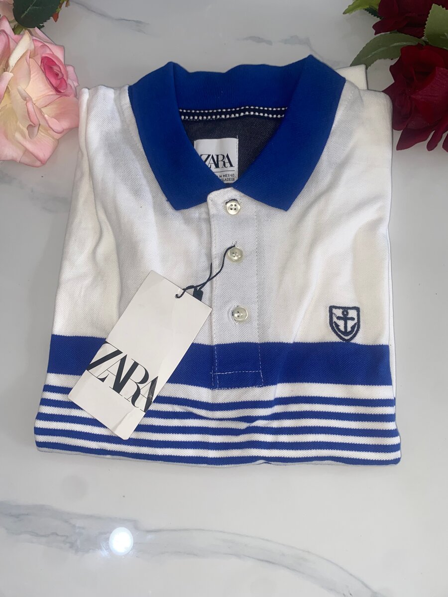 Polo ZARA homme élégant