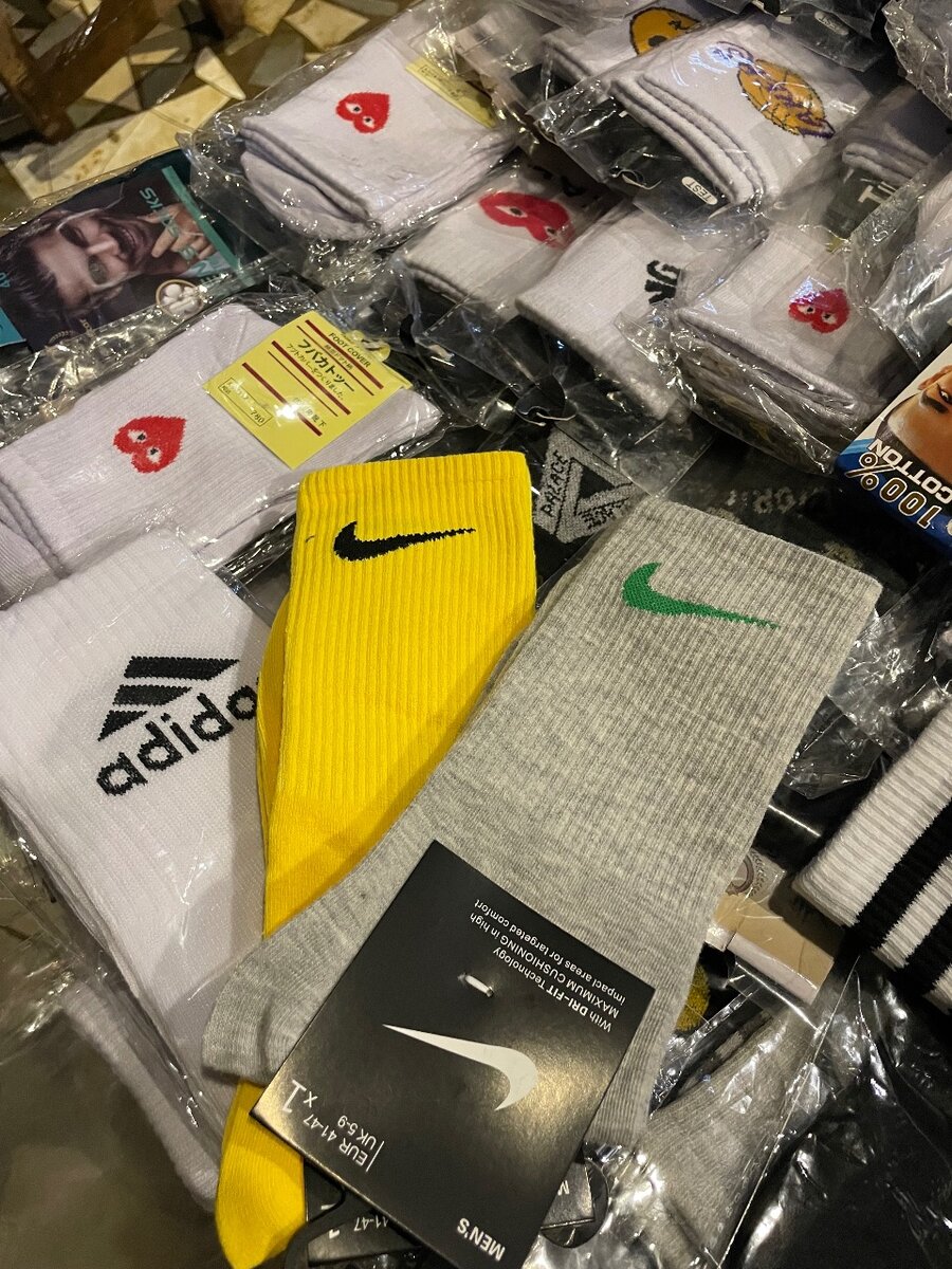 Chaussettes 100% Coton