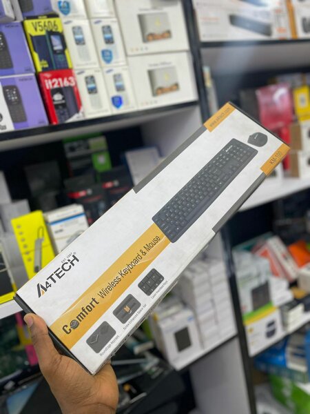 4Tech Comfort Wireless Keyboard & Mouse