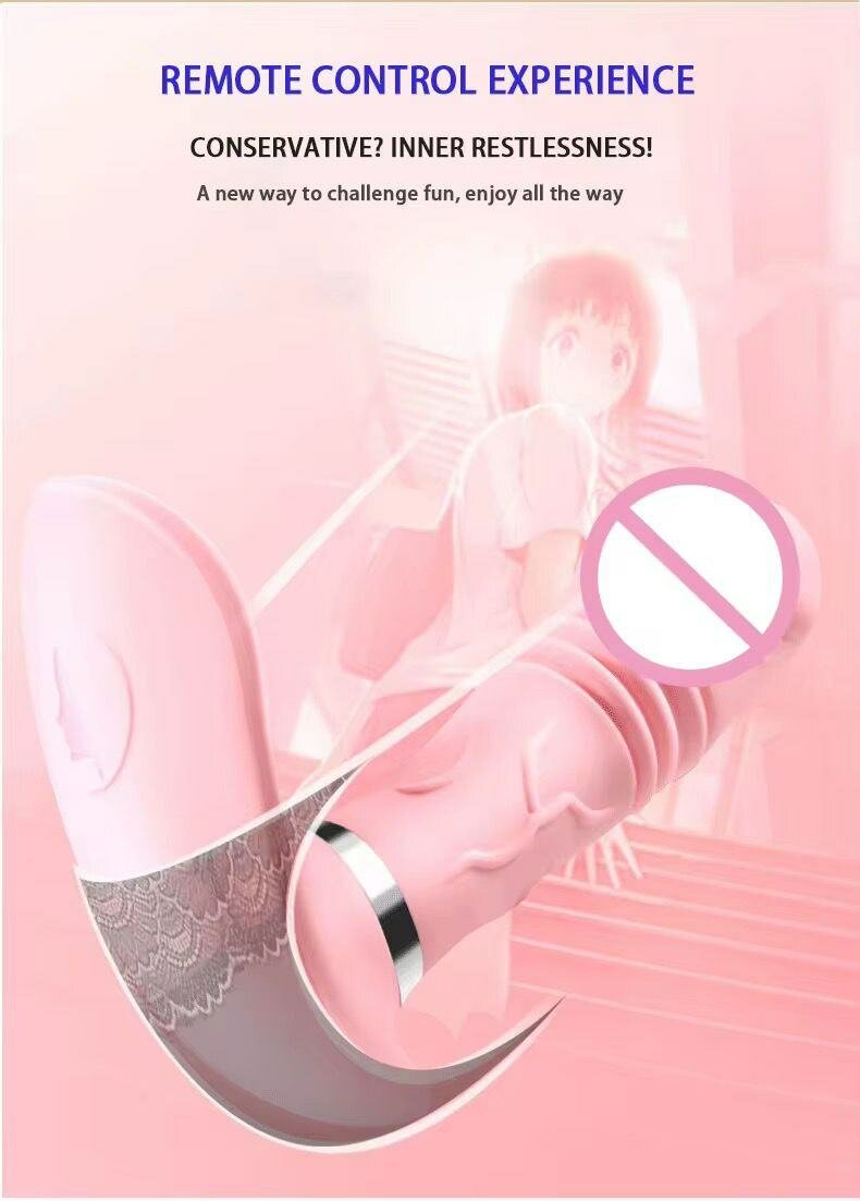 Vibrateur Multifonction Télécommandé