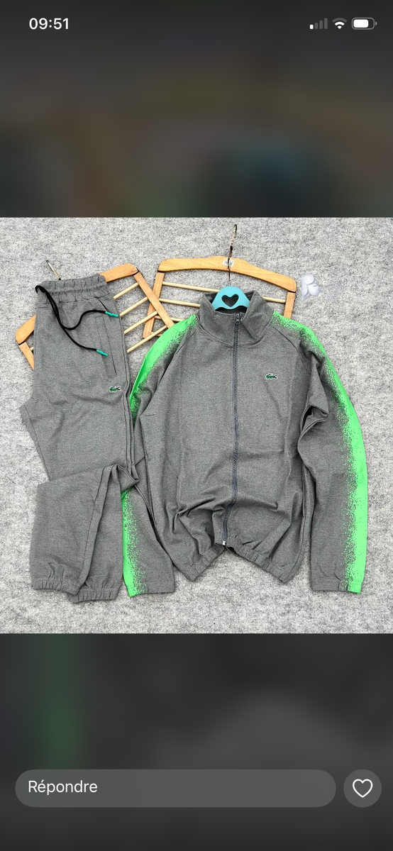 Survêtement unisexe élégant