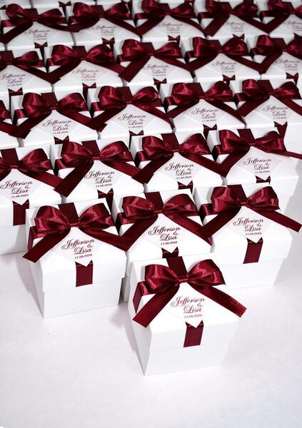 Boîtes cadeaux mariage élégantes