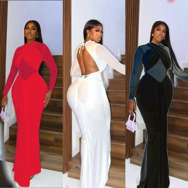 Belle robe élégante