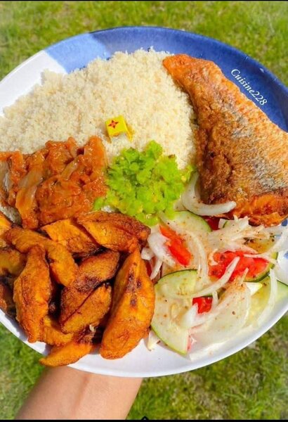 Poisson frit avec supplément