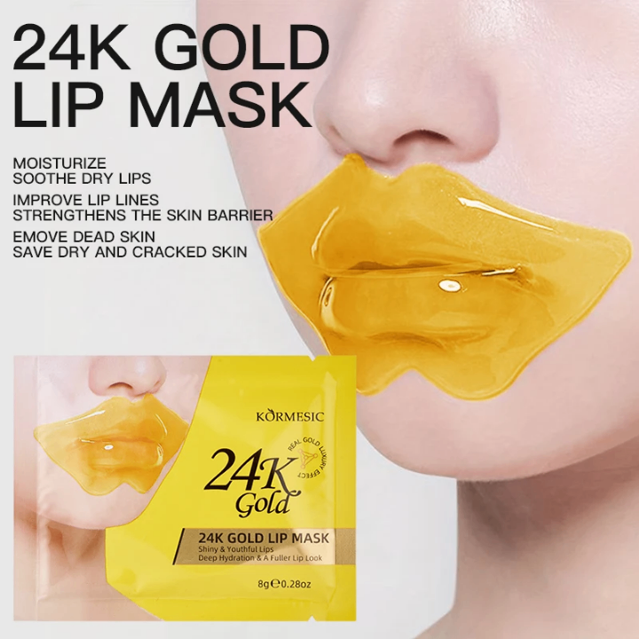 24K Gold Lip Mask