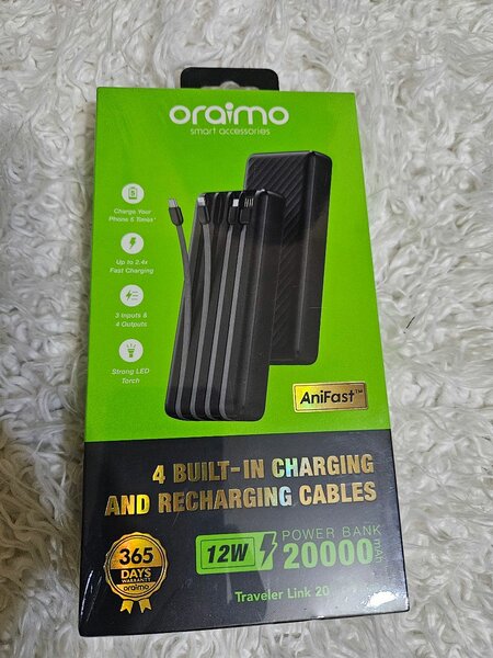 Oraimo Power Bank 20000mAh