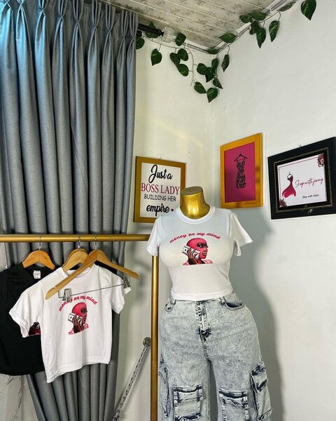 T-shirt femme imprimé chic