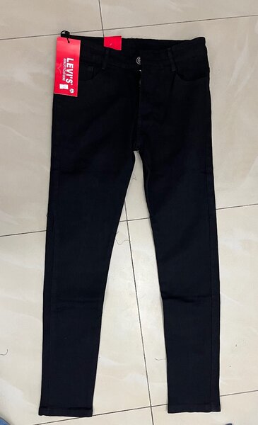 Jeans skinny noirs femme