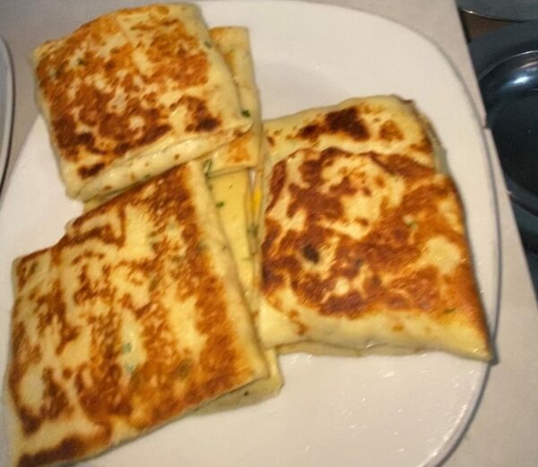 2 crêpe viande haché fromage