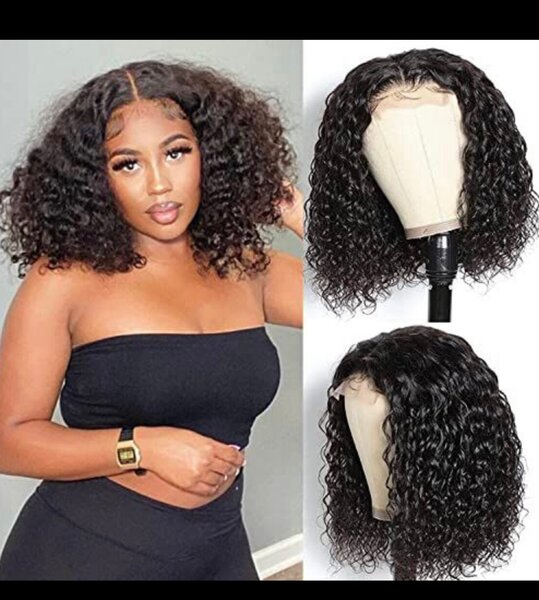 Perruque Bouclée Remy Courte