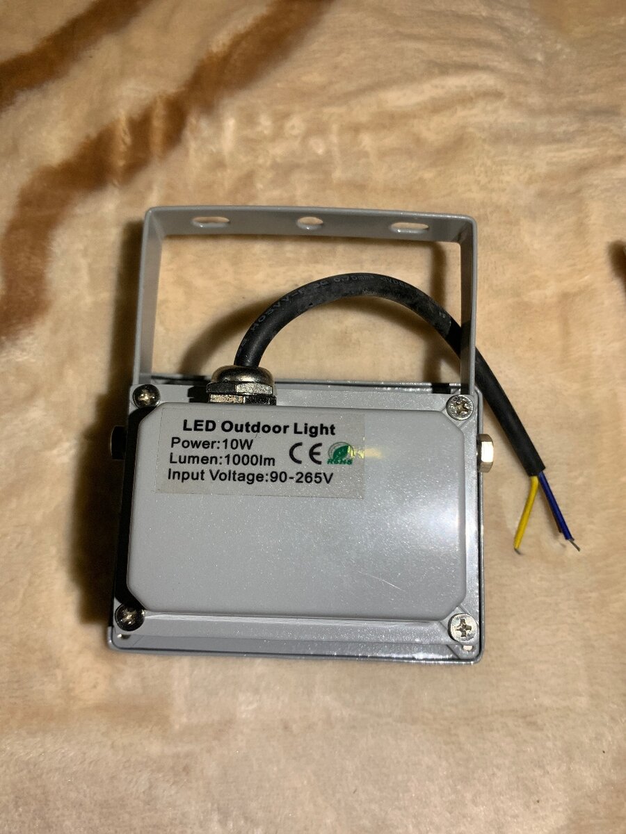 10w Flood LED Light IP65 Blue