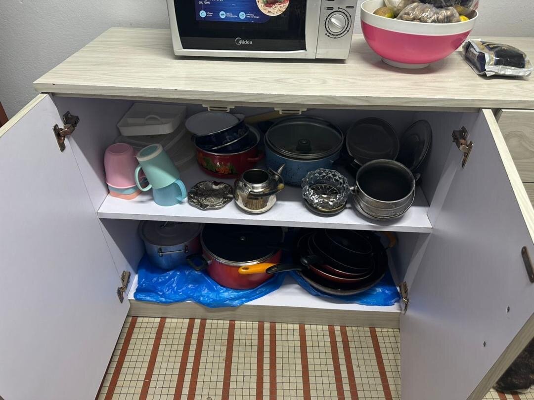 Armoire de cuisine en bois