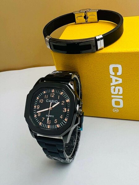 Montre Casio noire élégante