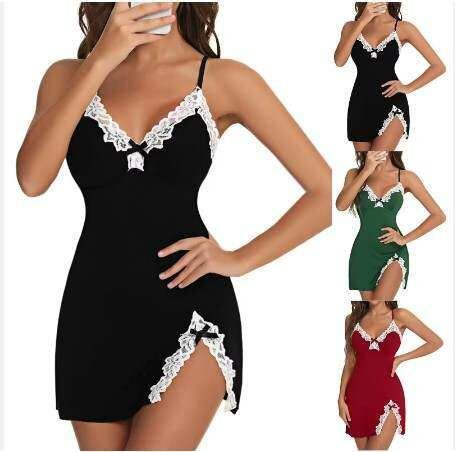 Nightee available in green,red and black from S to 3XL