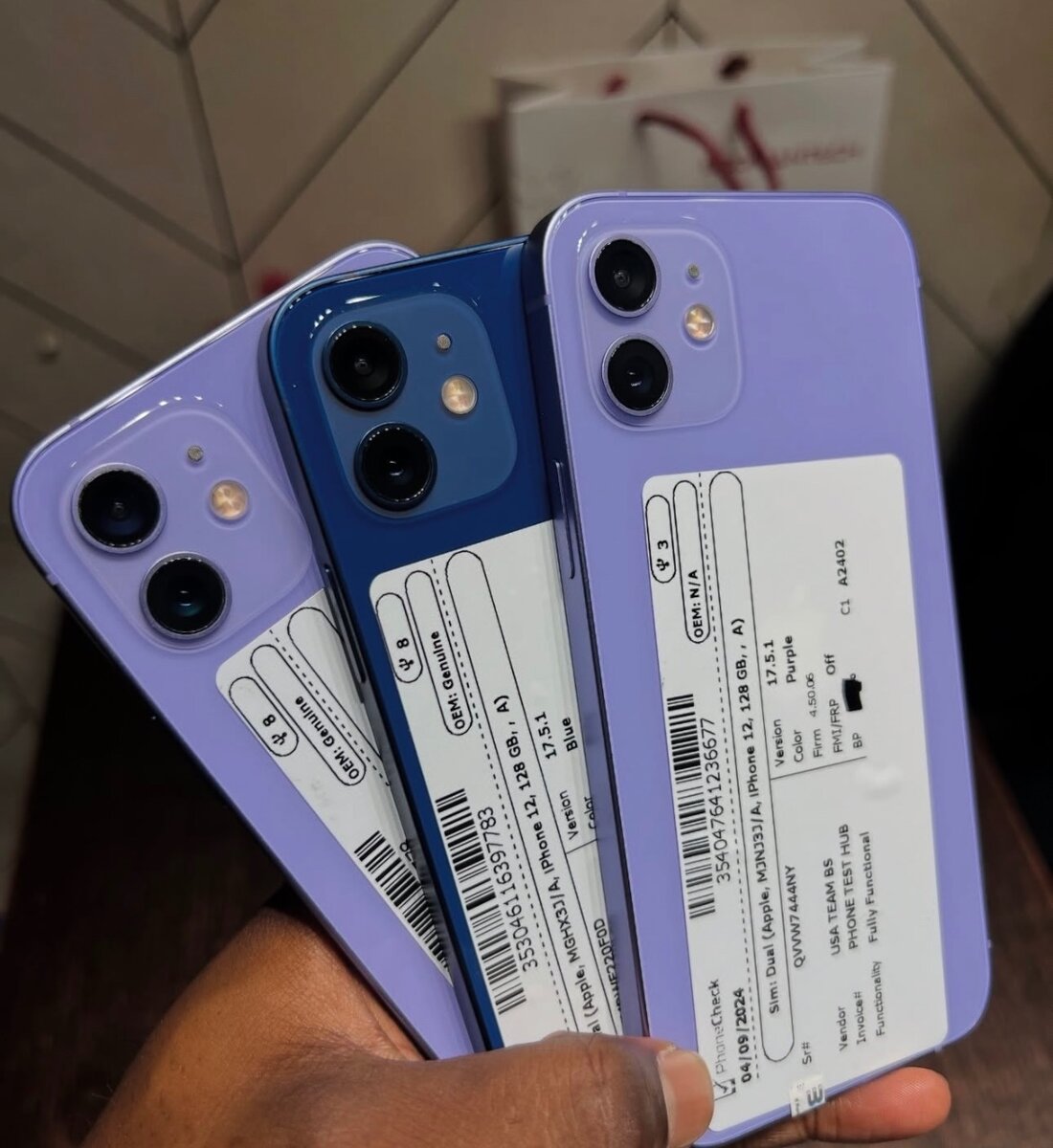 iPhone 12 64gig swap is allowed