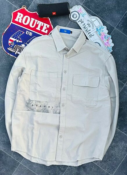 Chemise décontractée unisexe