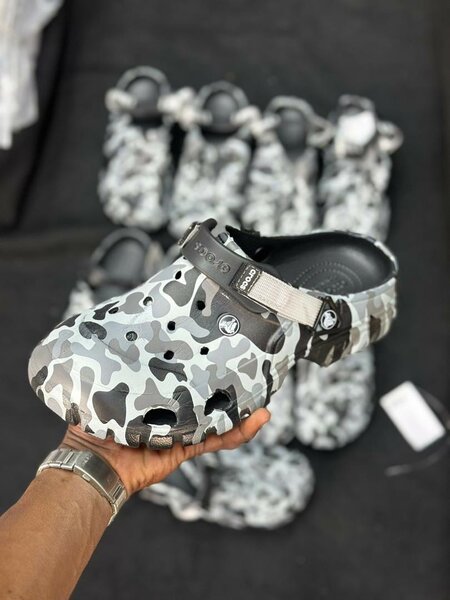 Sabots Crocs camouflage