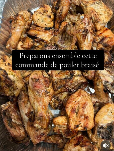 Délicieux Poulet Braisé