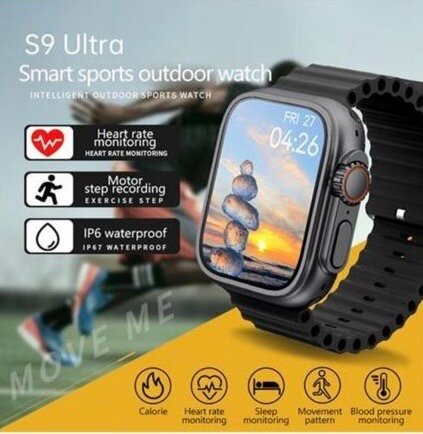 Montre connectée sport S9 Ultra