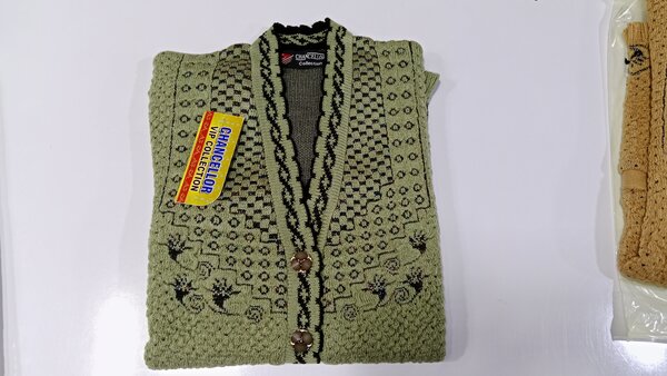 Ladies lakra Jersi in V shape