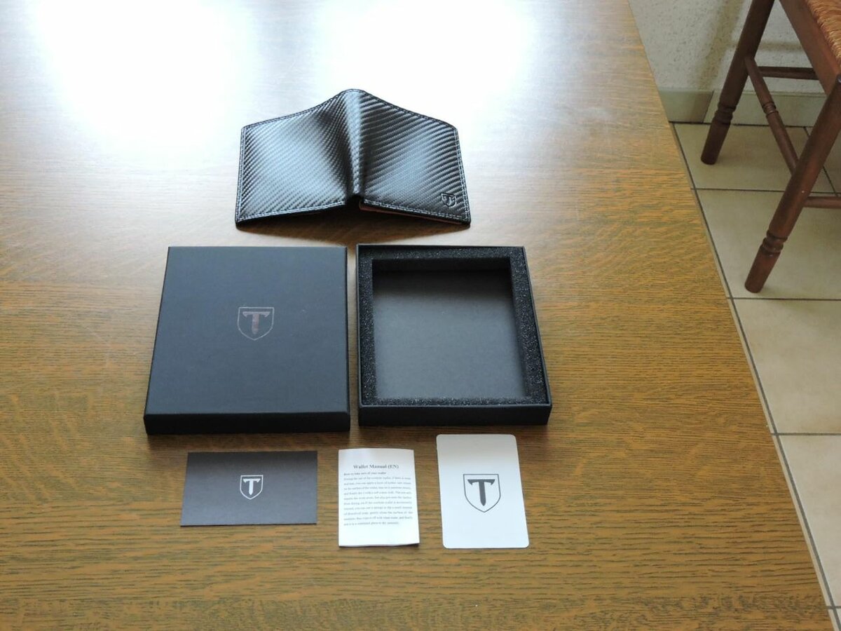 TEEHON Portefeuille en Cuir