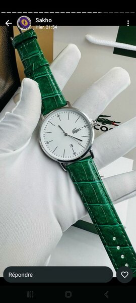 Montre Élégante en Cuir