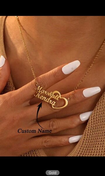 Custom necklace for ladies
