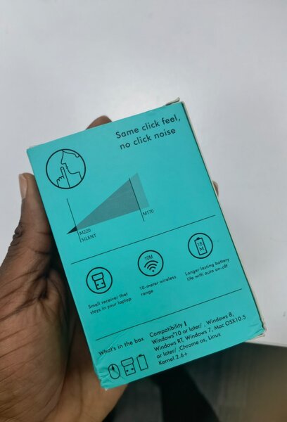 Logitech M220 wireless mouse