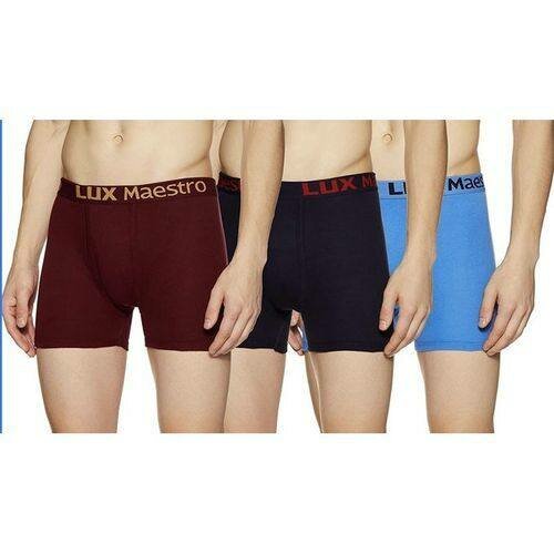 Lux Maestro Cotton Boxers/Briefs for Men 3 in 1 -Multicolor