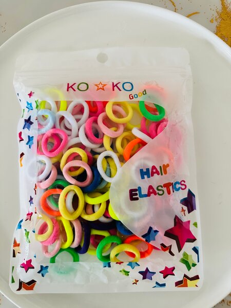 Élastiques à Cheveux Colorés