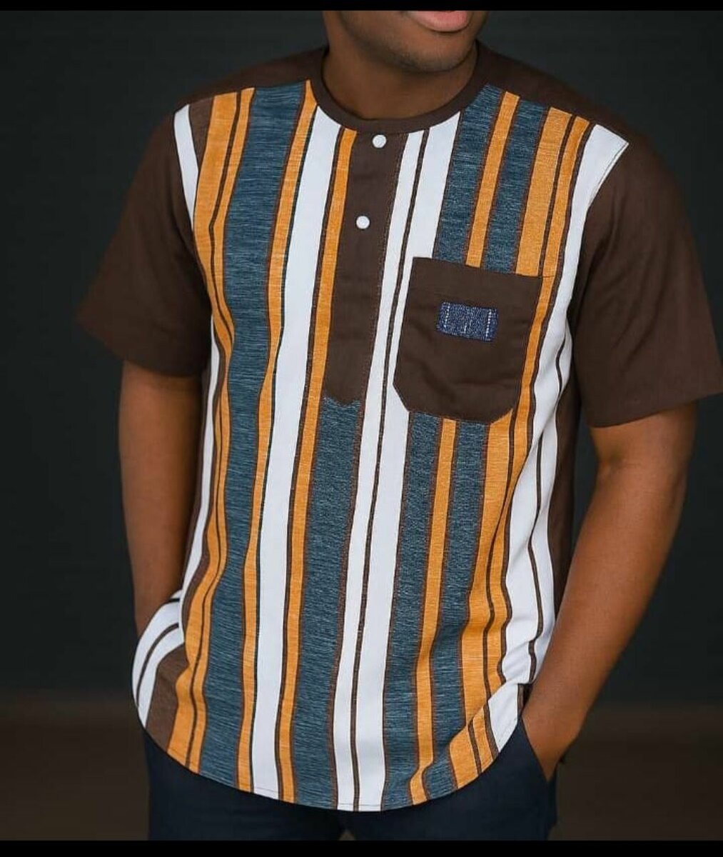 Chemise Homme Rayée Élégante