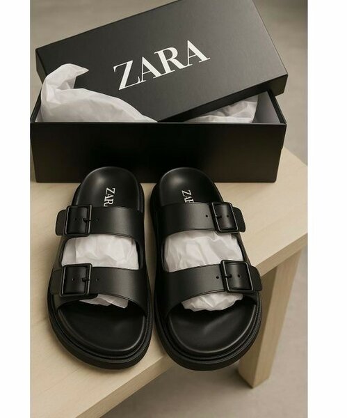 Sandales en cuir Zara élégantes