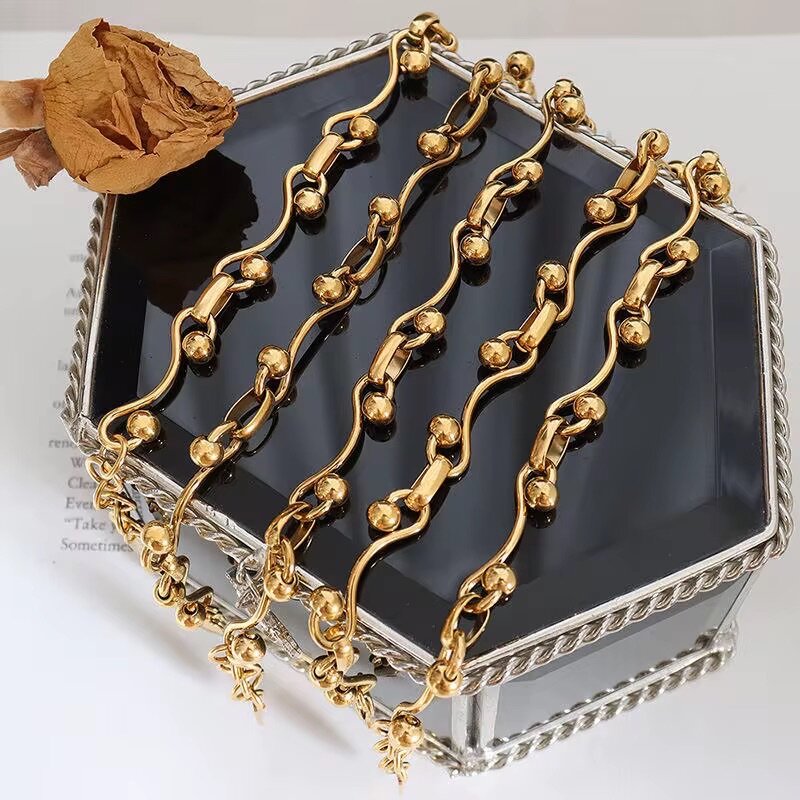 Bracelets élégants en acier inoxydable