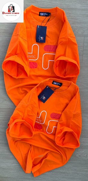 T-shirts Orange Authentique