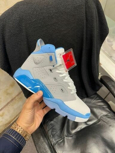 Jordan 6-17-23 blue and ash