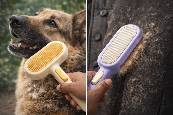 Brosse Autonettoyante pour Animaux