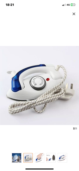 Fer à repasser pliable