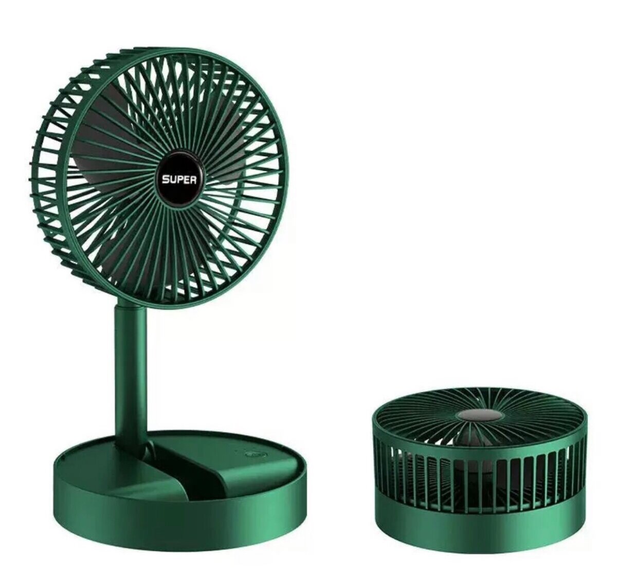 Rechargeable bed side fan