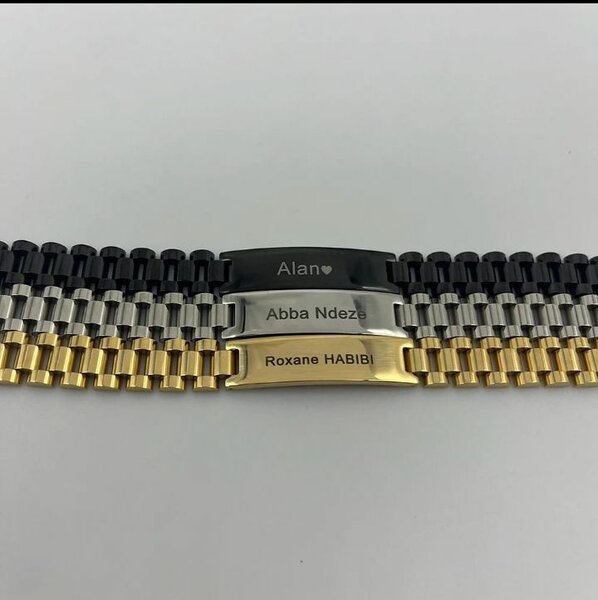 Customised bracelets