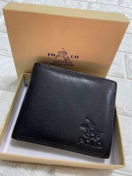 Portefeuille homme en cuir pu