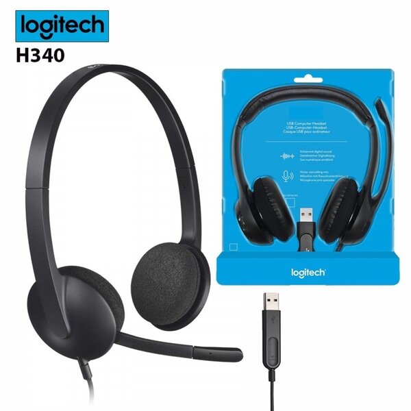 Casque USB Logitech H340