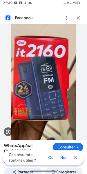 Téléphone itel it2160