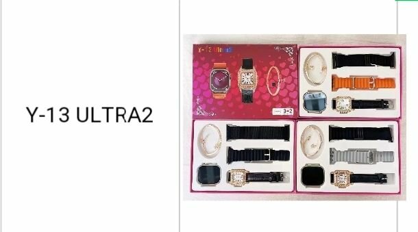 Couple Smart watch and Bracelet set