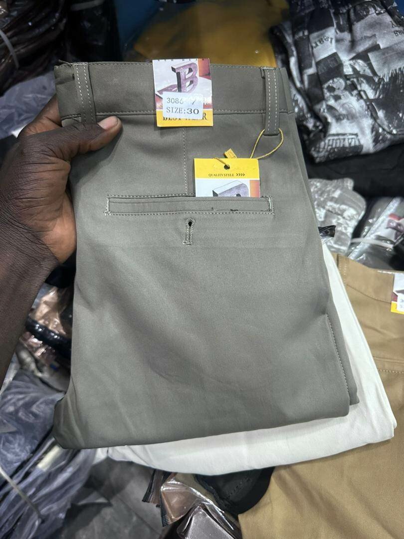 Pantalons Homme Style Décontracté