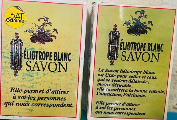 Savon Héliotrope Blanc