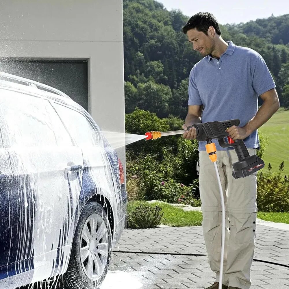 Nettoyeur haute pression portable 6 en 1